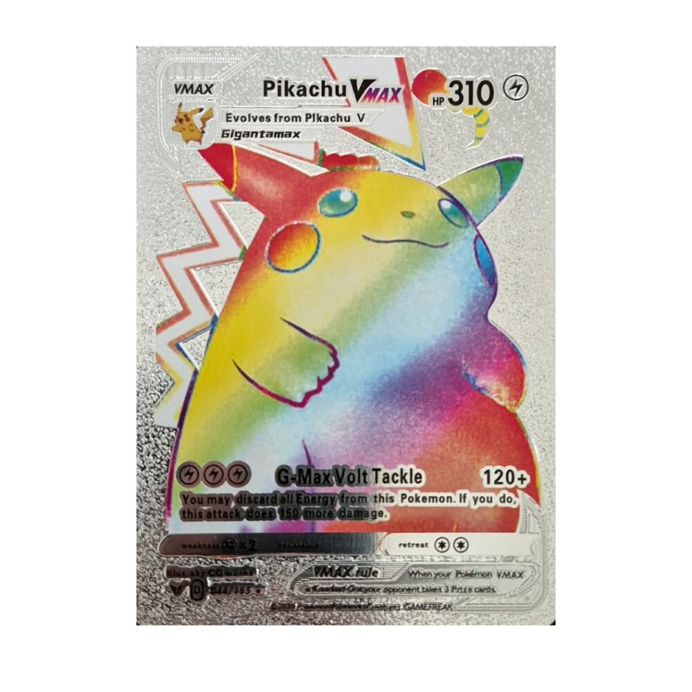 Pikachu VMAX Rainbow –  Card 044/185